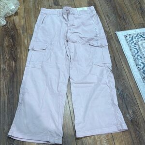 AE women’s pink cargo pants